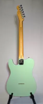 Fender - Limited Edition American Professional II Telecaster Thinline, Maple Fingerboard - Transparent Daphne Blue 6